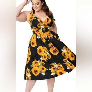 ISO unique vintage sunflower dress